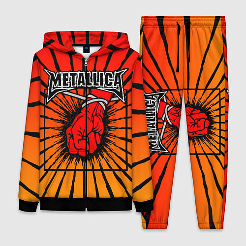 Женский костюм Metallica Fist / 3D-Черный – фото 1