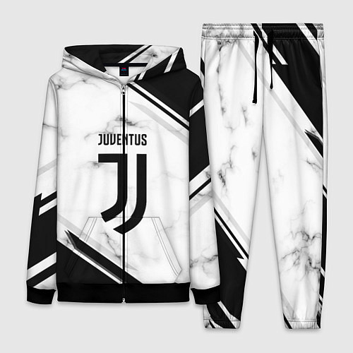 Женский костюм Juventus / 3D-Черный – фото 1