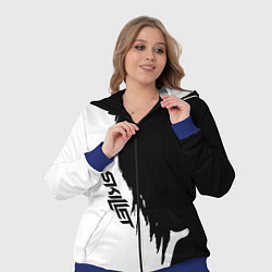 Женский 3D-костюм Skillet Shadow, цвет: 3D-синий — фото 2