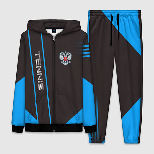 Женский костюм Tennis: Russian Style / 3D-Черный – фото 1