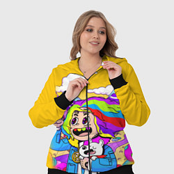 Женский 3D-костюм 69 Rainbow, цвет: 3D-черный — фото 2