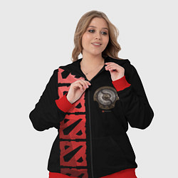 Женский 3D-костюм The International league, цвет: 3D-красный — фото 2