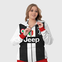 Женский 3D-костюм FC Juventus 18-19, цвет: 3D-красный — фото 2