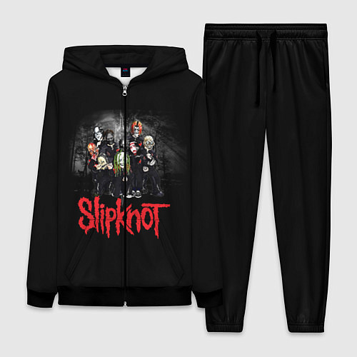 Женский костюм Slipknot Band / 3D-Черный – фото 1