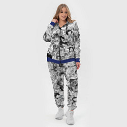 Женский 3D-костюм AHEGAO, цвет: 3D-синий — фото 2