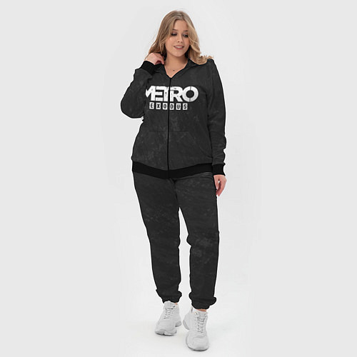 Женский костюм Metro Exodus: Space Grey / 3D-Черный – фото 4