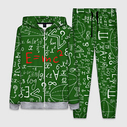 Женский 3D-костюм E=mc2: Green Style цвета 3D-меланж — фото 1