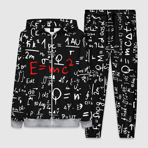 Женский костюм E=mc2: Black Style / 3D-Меланж – фото 1