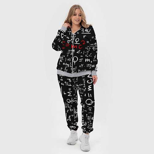 Женский костюм E=mc2: Black Style / 3D-Меланж – фото 4