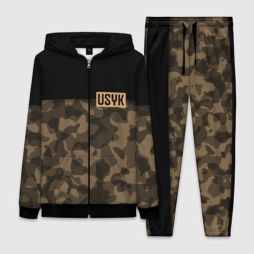 Женский костюм USYK Camo / 3D-Черный – фото 1