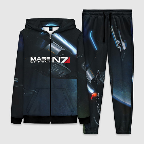 Женский костюм Mass Effect N7 / 3D-Черный – фото 1