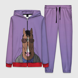 Женский 3D-костюм Конь БоДжек, цвет: 3D-красный