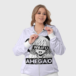 Женский 3D-костюм Ahegao Waifu, цвет: 3D-белый — фото 2