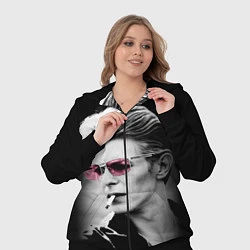 Женский 3D-костюм Дэвид Боуи, цвет: 3D-черный — фото 2