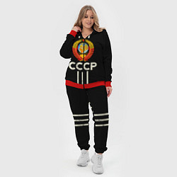 Женский 3D-костюм СССР, цвет: 3D-красный — фото 2