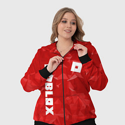 Женский 3D-костюм ROBLOX: Red Style, цвет: 3D-черный — фото 2