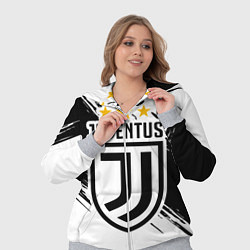 Женский 3D-костюм Juventus: 3 Stars, цвет: 3D-меланж — фото 2