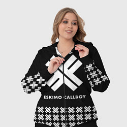 Женский 3D-костюм Eskimo Callboy: Cross, цвет: 3D-черный — фото 2