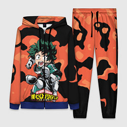 Женский 3D-костюм My Hero Academia, цвет: 3D-синий