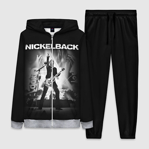Женский костюм Nickelback Rock / 3D-Меланж – фото 1