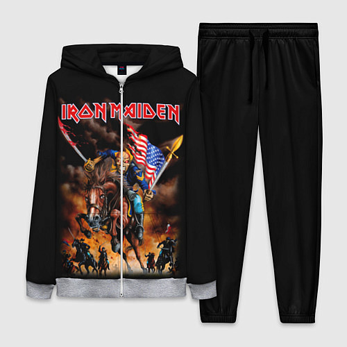 Женский костюм Iron Maiden: USA Warriors / 3D-Меланж – фото 1