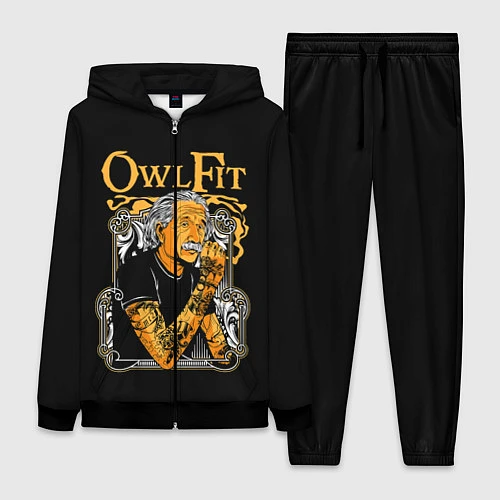 Женский костюм Owl Fit / 3D-Черный – фото 1