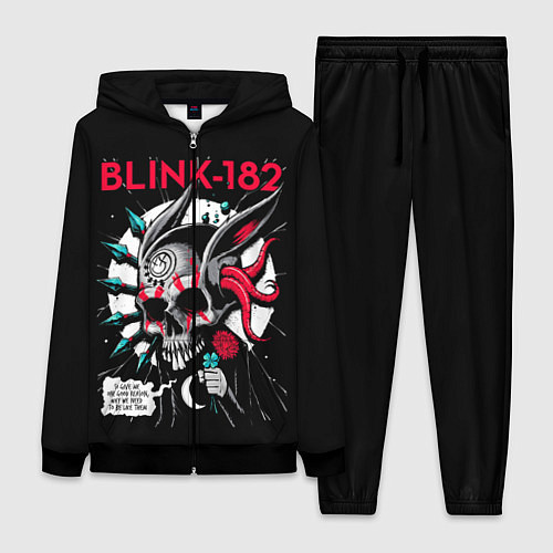 Женский костюм Blink-182: Death Punk / 3D-Черный – фото 1