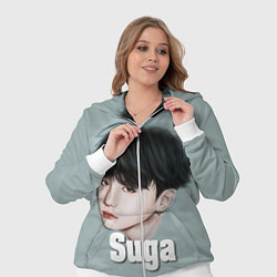 Женский 3D-костюм BTS Suga, цвет: 3D-белый — фото 2