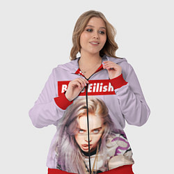 Женский 3D-костюм Billie Eilish: Bored, цвет: 3D-красный — фото 2