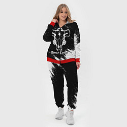 Женский 3D-костюм ЧЁРНЫЙ КЛЕВЕР, цвет: 3D-красный — фото 2