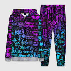 Женский костюм ЛОГОТИПЫ РОК ГРУПП