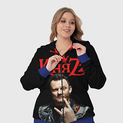 Женский 3D-костюм Князь Анархия спина, цвет: 3D-синий — фото 2