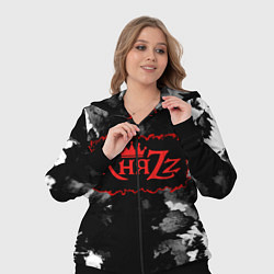 Женский 3D-костюм Князь Анархия спина, цвет: 3D-черный — фото 2