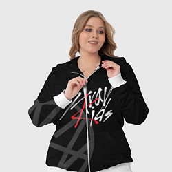 Женский 3D-костюм Stray Kids, цвет: 3D-белый — фото 2