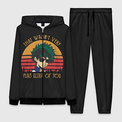 Женский 3D-костюм Моя геройская академия, цвет: 3D-черный