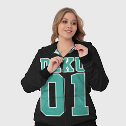 Женский 3D-костюм Моя геройская академия, цвет: 3D-черный — фото 2