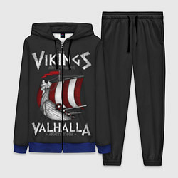 Женский 3D-костюм Vikings Valhalla, цвет: 3D-синий