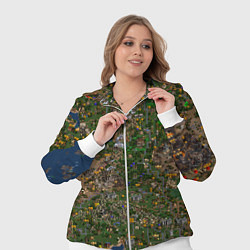 Женский 3D-костюм Карта в Heroes 3, цвет: 3D-белый — фото 2