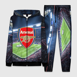 Женский 3D-костюм FC Arsenal, цвет: 3D-черный