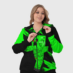 Женский 3D-костюм MINECRAFT, цвет: 3D-черный — фото 2