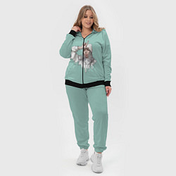 Женский 3D-костюм Billie Eilish Mint Art, цвет: 3D-черный — фото 2