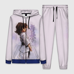 Женский 3D-костюм Кёкусинкай девушка, цвет: 3D-синий