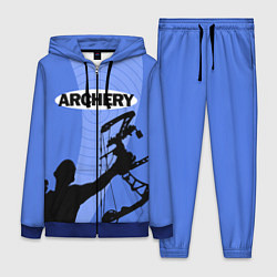 Женский 3D-костюм Archery, цвет: 3D-синий