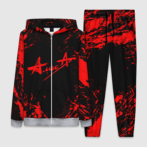 Женский костюм АлисА / 3D-Меланж – фото 1