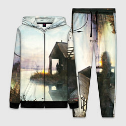 Женский 3D-костюм STALKER, цвет: 3D-черный