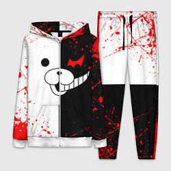 Женский 3D-костюм MONOKUMA, цвет: 3D-белый