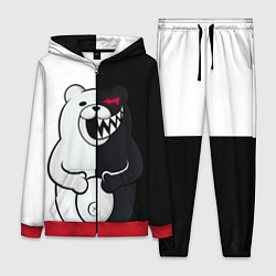 Женский 3D-костюм MONOKUMA, цвет: 3D-красный
