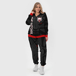 Женский 3D-костюм ВЕДЬМАК, цвет: 3D-красный — фото 2