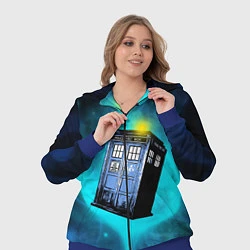 Женский 3D-костюм Doctor Who, цвет: 3D-синий — фото 2
