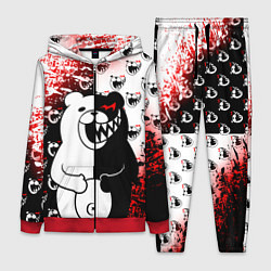 Женский 3D-костюм MONOKUMA, цвет: 3D-красный